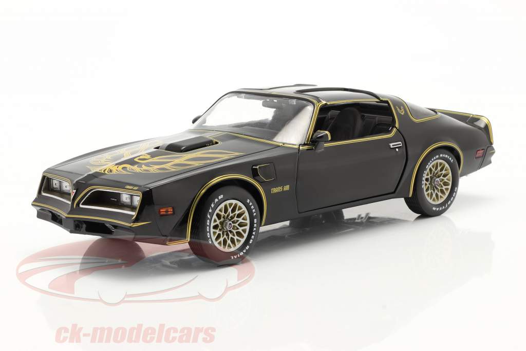 Pontiac Firebird Trans Am Anno di costruzione 1977 nero / oro 1:18 Greenlight