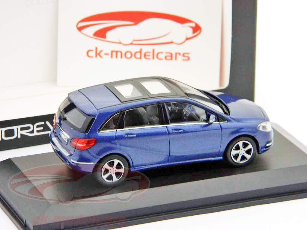 梅赛德斯 - 奔驰B级B180 BJ 2011蓝色Norev 1:43