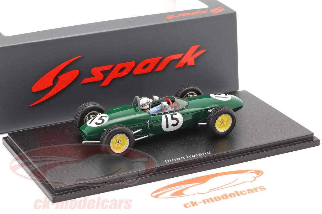 Innes Ireland Lotus 21 #15 vencedora EUA GP Fórmula 1 1961 1:43 Spark