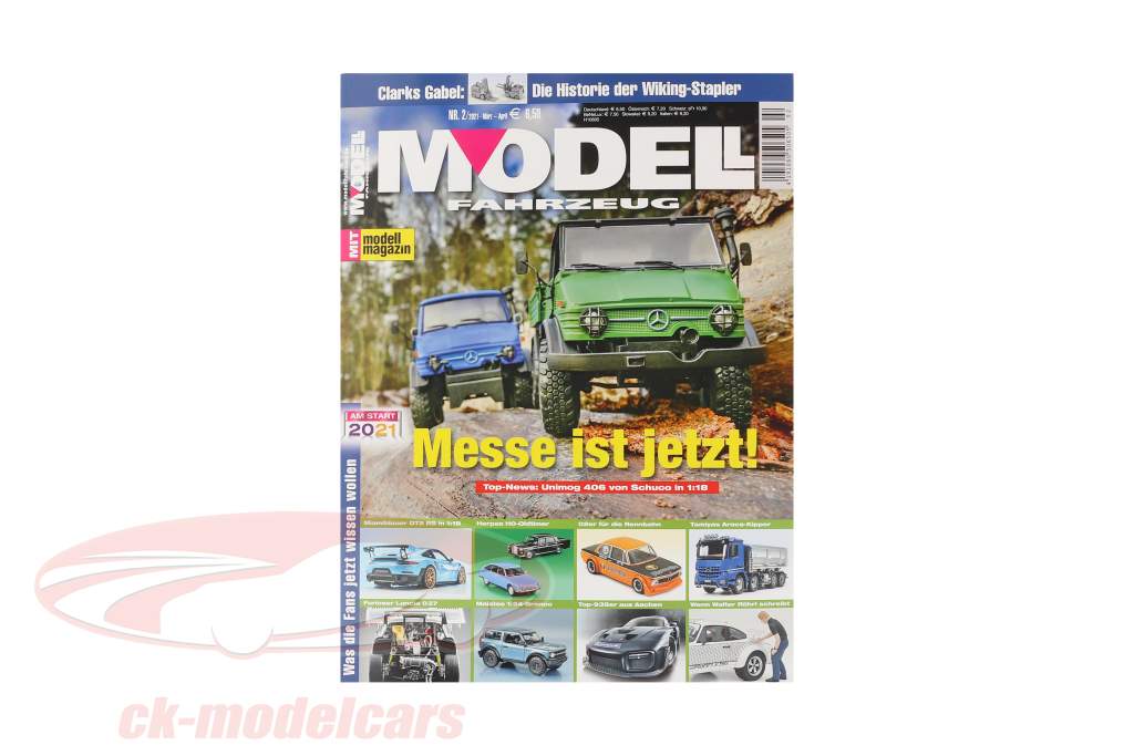 マガジン MODELLFAHRZEUG 版 行進 / 4月 番号。 2 / 2021