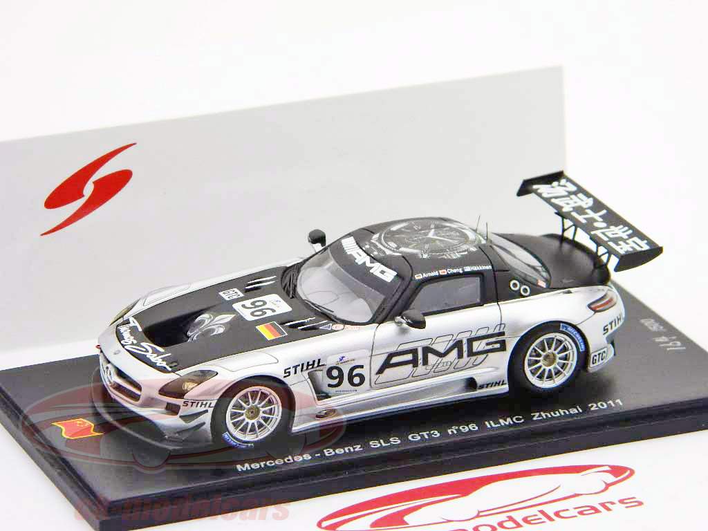 Mercedes-Benz SLS GT3 #96 Häkkinen, Cheng, Arnold ILMC Zuhai 2011 1:43 Spark
