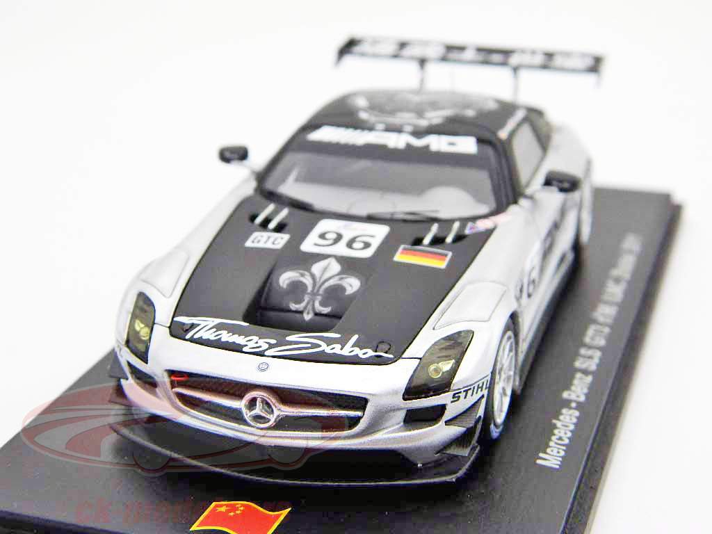 Mercedes-Benz SLS GT3 #96 Häkkinen, Cheng, Arnold ILMC Zuhai 2011 1:43 Spark