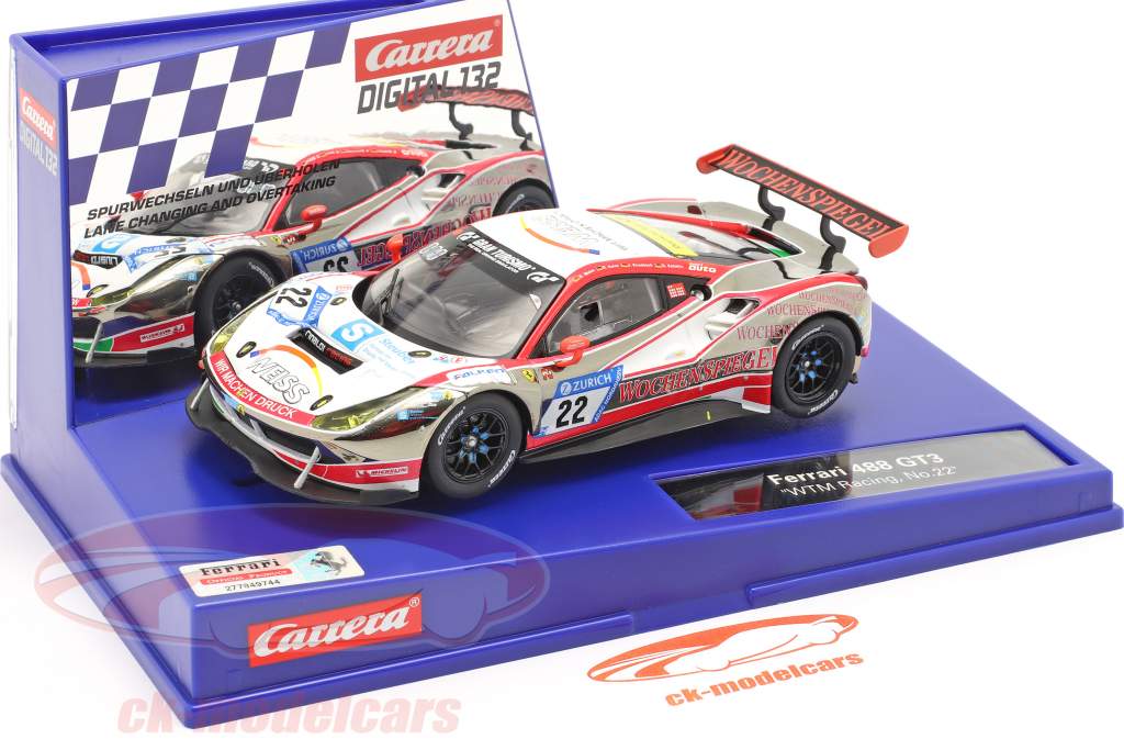 1/32フェラーリ 488 GT3 \"WTM Racing\" No.22 新品 1/32 Ferrari 488 Gt3 Wtm Racing No.22 | eBay