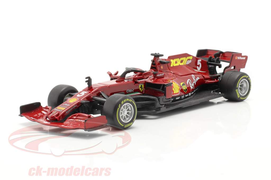S. Vettel Ferrari SF1000 #5 1000e GP Ferrari Toscane GP F1 2020 1:43 Bburago