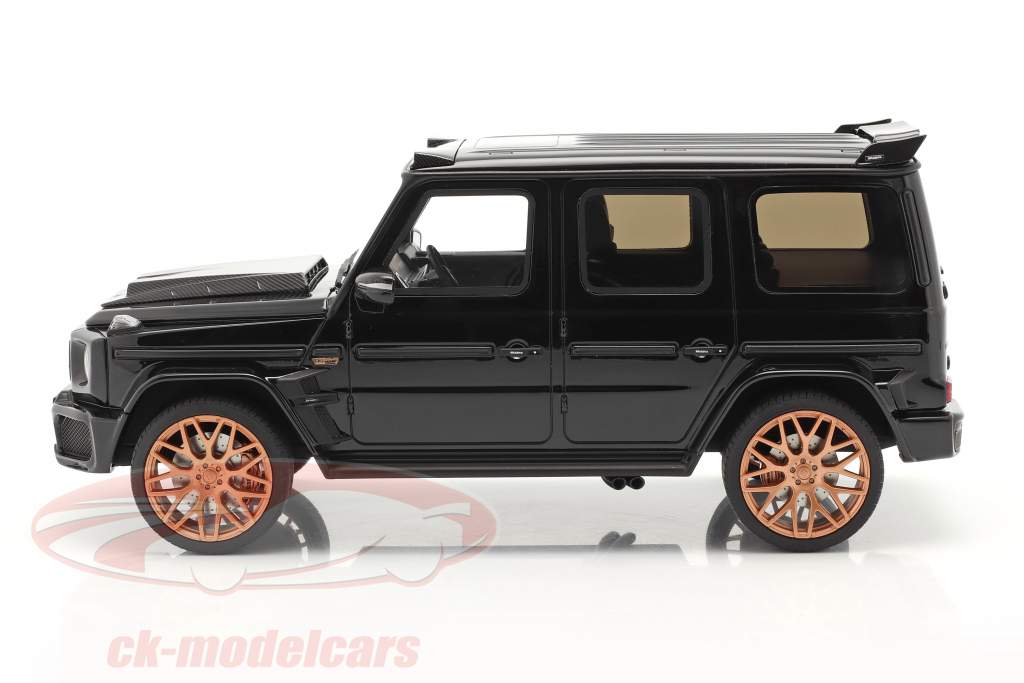 Brabus 800 Black and Gold Edition year 2020 obsidian black 1:18 GT-SPIRIT
