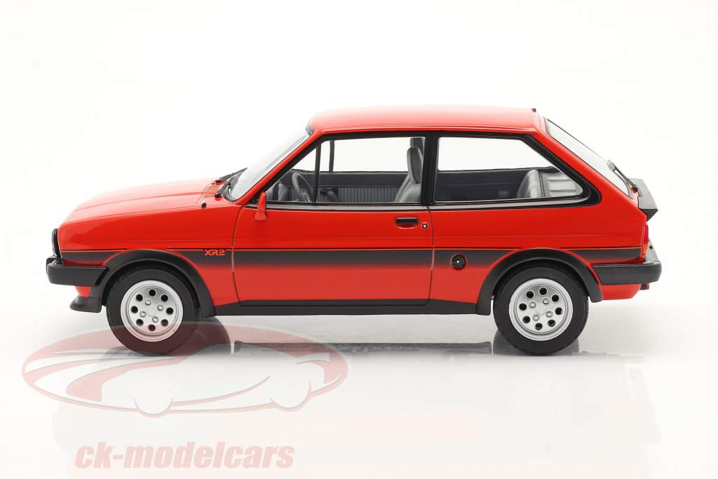 Ford Fiesta XR2 Byggeår 1981 rød 1:18 Norev