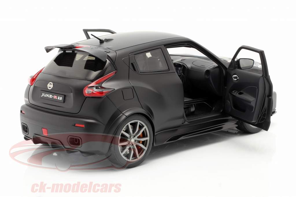 Nissan Juke R 2.0 Opførselsår 2016 måtten sort 1:18 AUTOart