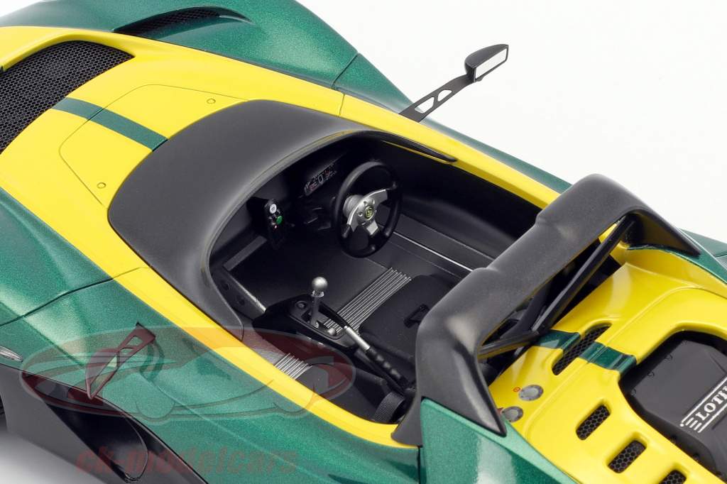 Lotus 3-Eleven vert / jaune 1:18 AUTOart