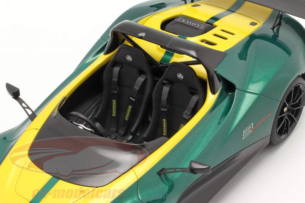 Lotus 3-Eleven vert / jaune 1:18 AUTOart