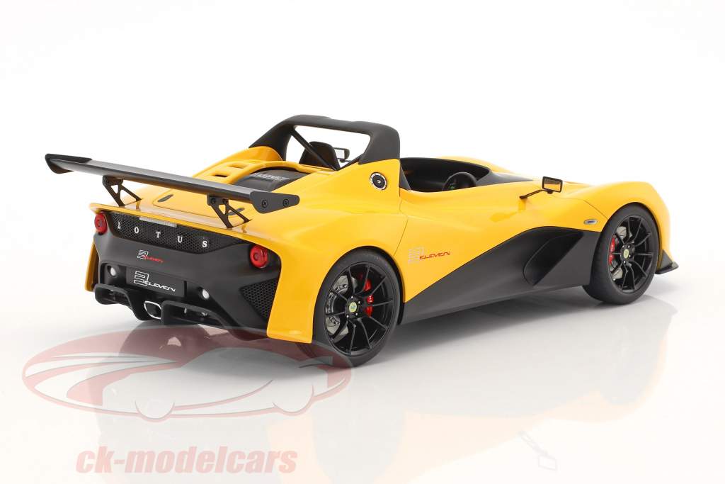 Lotus 3-Eleven année de construction 2017 jaune 1:18 AUTOart