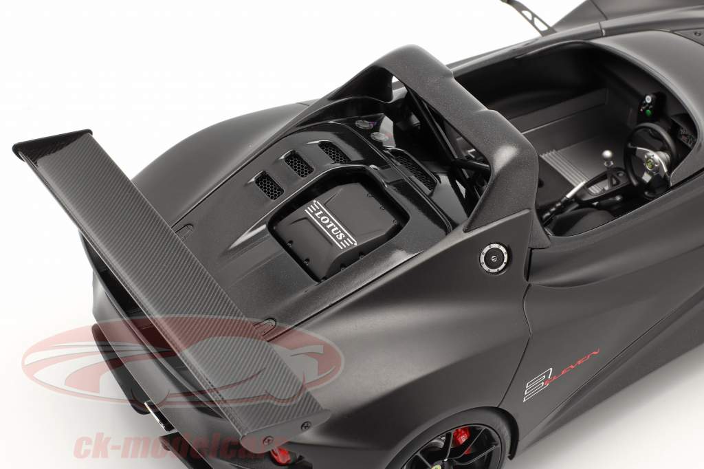 Lotus 3-Eleven natte noir avec brillant accents 1:18 AUTOart