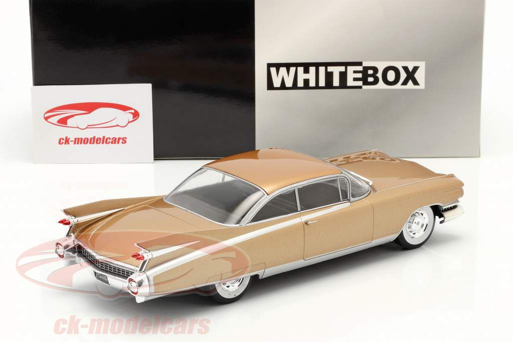Cadillac Eldorado Année de construction 1959 bronze 1:24 WhiteBox