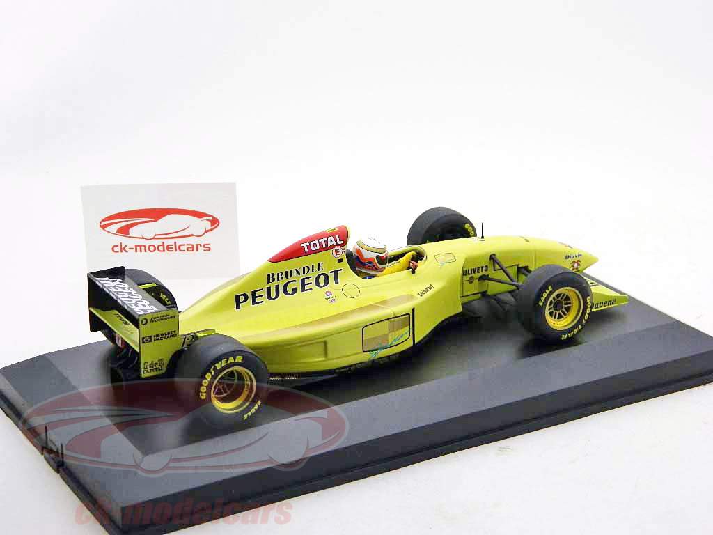 M. Brundle Jordan Peugeot J196 #12 Showcar Formula 1 1996 1:18 Minichamps