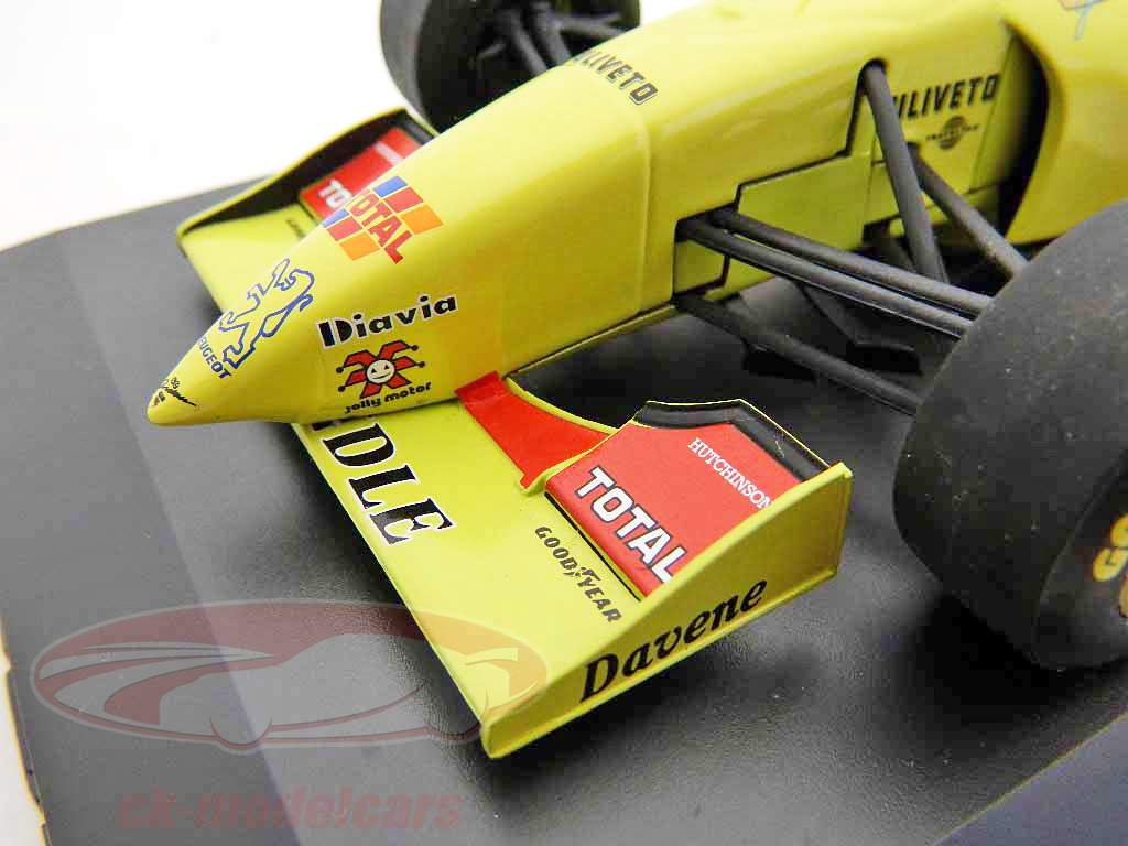 M. Brundle Jordan Peugeot J196 #12 Showcar Formula 1 1996 1:18 Minichamps