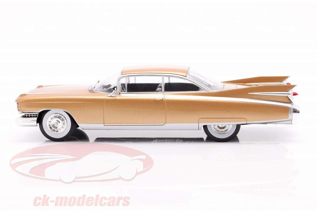 Cadillac Eldorado year 1959 bronze 1:24 WhiteBox