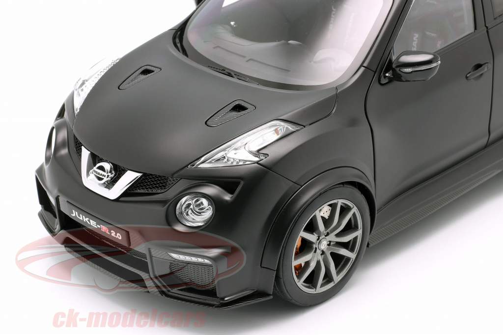 Nissan Juke R 2.0 Opførselsår 2016 måtten sort 1:18 AUTOart
