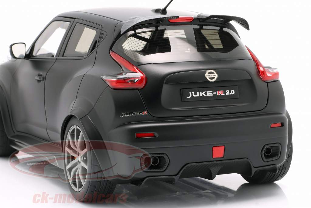 Nissan Juke R 2.0 année de construction 2016 natte noir 1:18 AUTOart