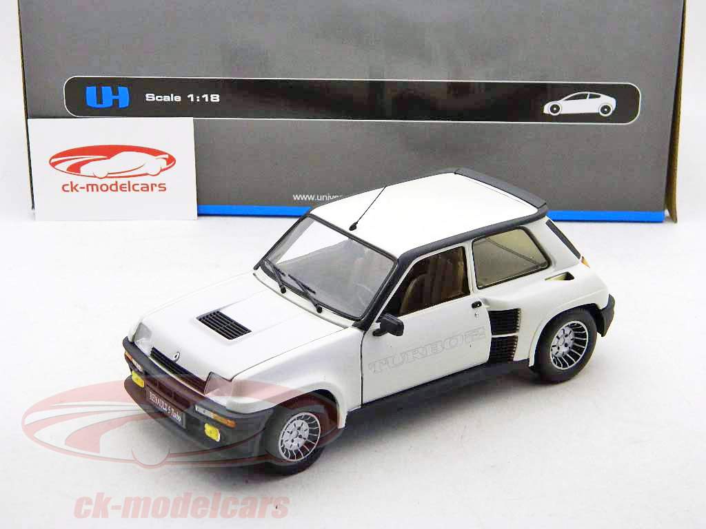 Renault 5 Turbo 2 bianco perla / bianco perla UH 1:18 Universal Hobbies