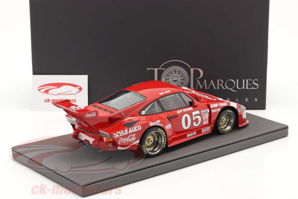 Porsche 935 K3 Coca-Cola #05 24h Daytona 1980 Akin, Woods, Rahal 1:18 TopMarques