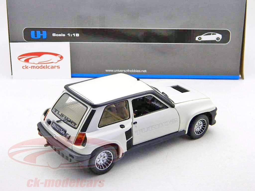 Renault 5 Turbo 2 bianco perla / bianco perla UH 1:18 Universal Hobbies