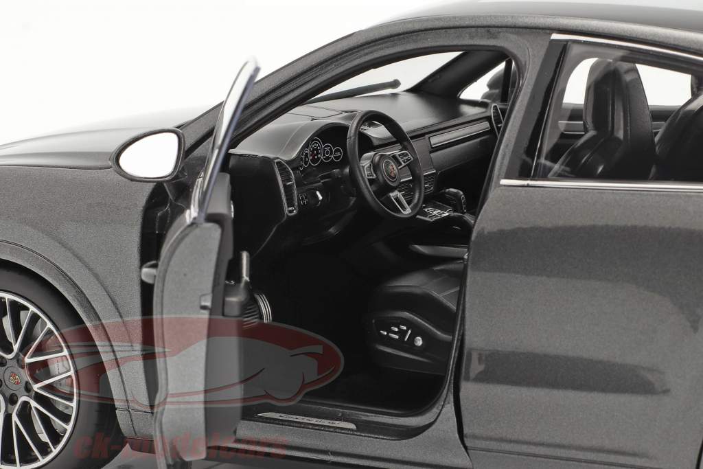 Porsche Cayenne Turbo Coupe Anno di costruzione 2019 grigio agata metallico 1:18 Norev
