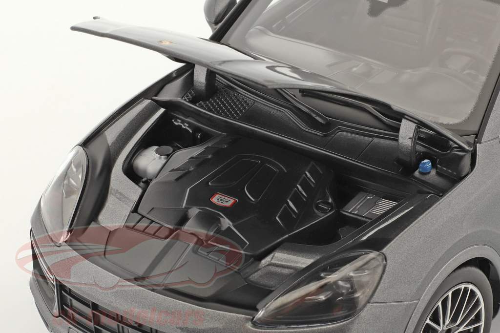 Porsche Cayenne Turbo Coupe Anno di costruzione 2019 grigio agata metallico 1:18 Norev