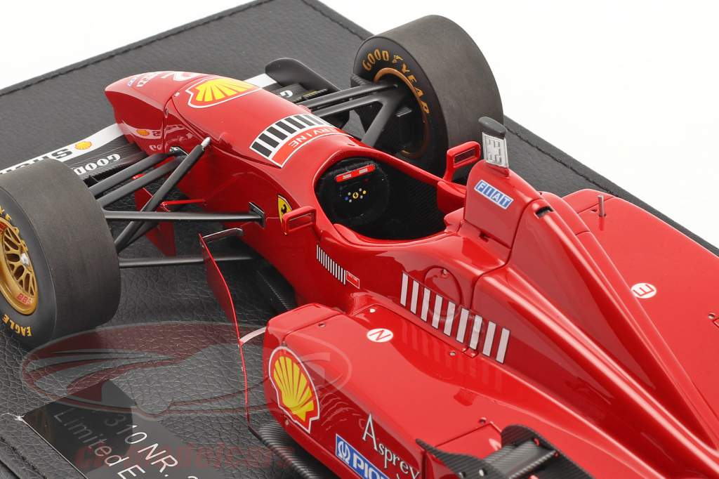 Eddie Irvine Ferrari F310 #2 formule 1 1996 Met Showcase 1:18 GP Replicas