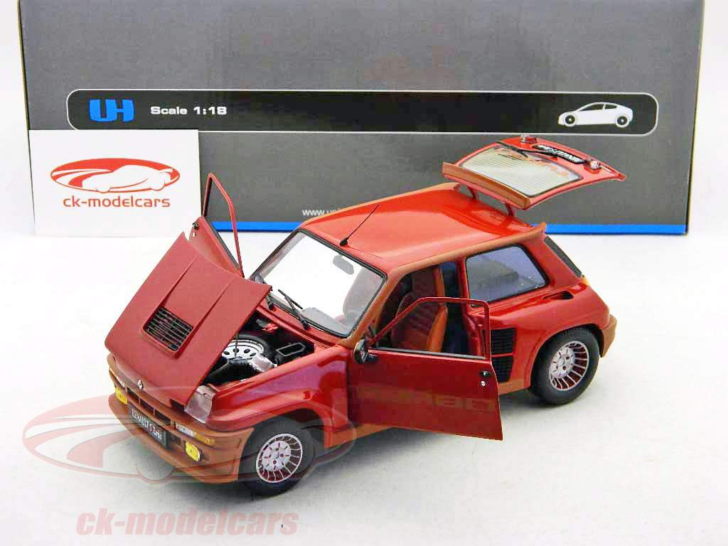 Renault 5 Turbo 2 rosso / rosso 1:18 UH Universal Hobbies