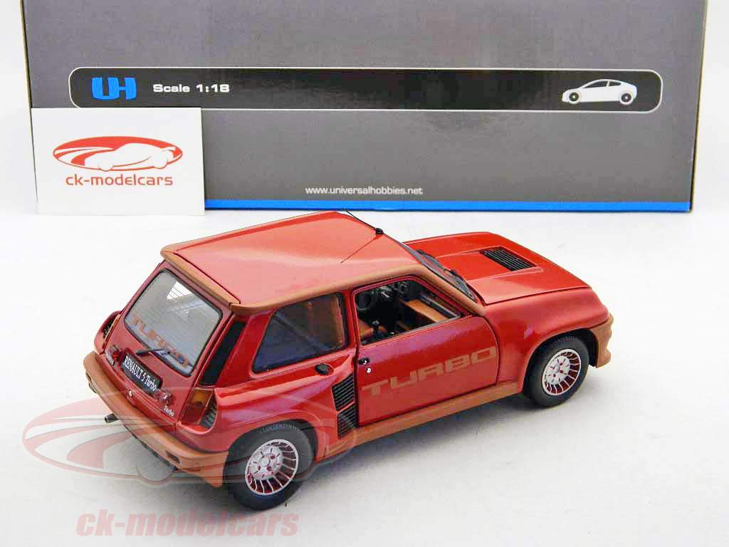 Renault 5 Turbo 2 rojo / rojo 1:18 UH Universal Hobbies