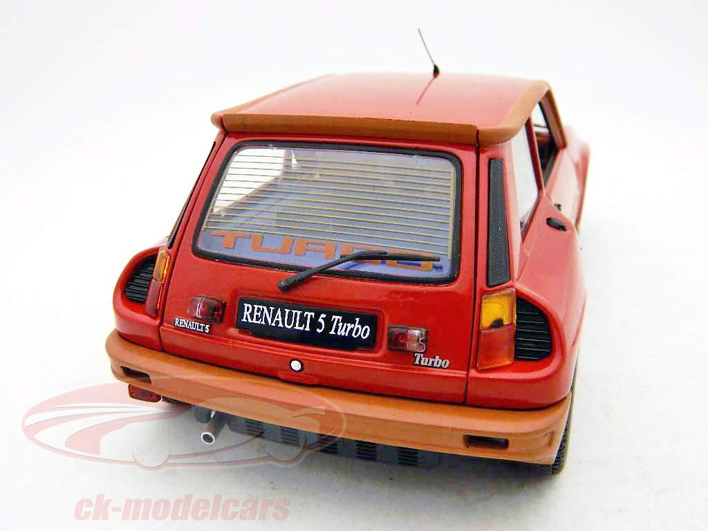 Renault 5 Turbo 2 red 1:18 UH Universal Hobbies