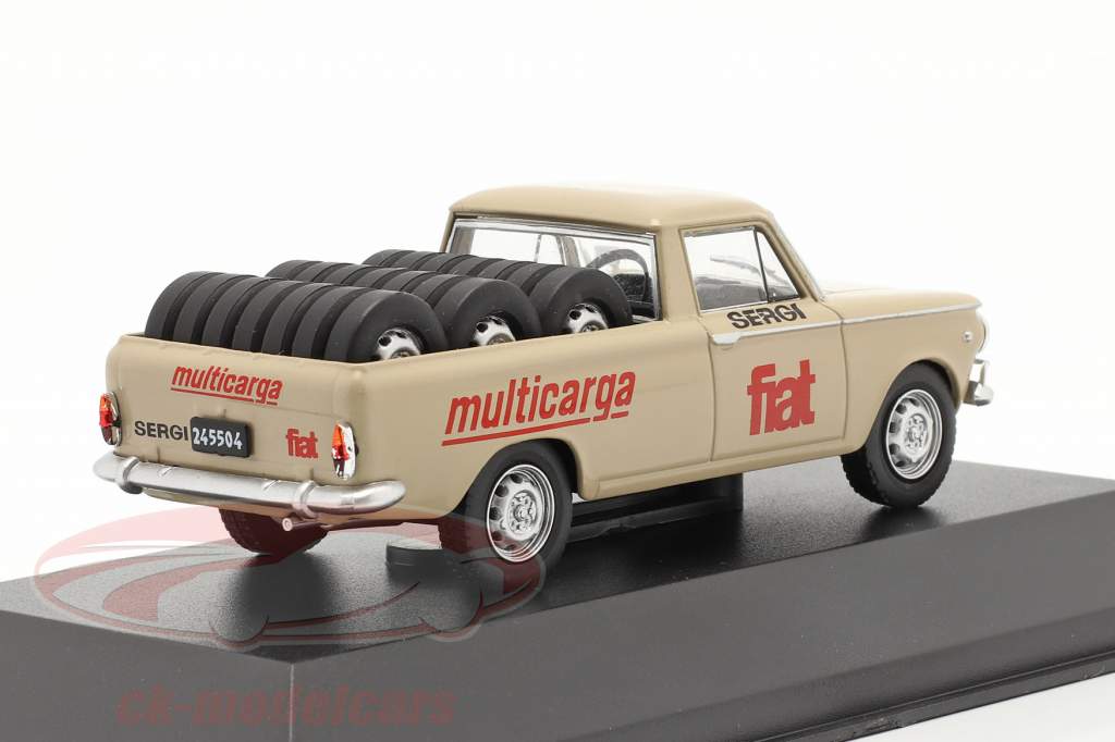 Fiat 1500 Multicarga Pick-Up Sergi Automotores 1965 beige 1:43 Altaya