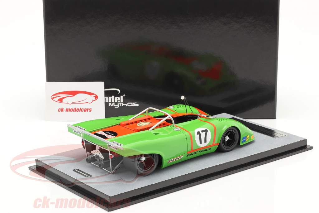 Porsche 917 Spyder #17 4e Silverstone Interserie 1972 Kraus 1:18 Tecnomodel