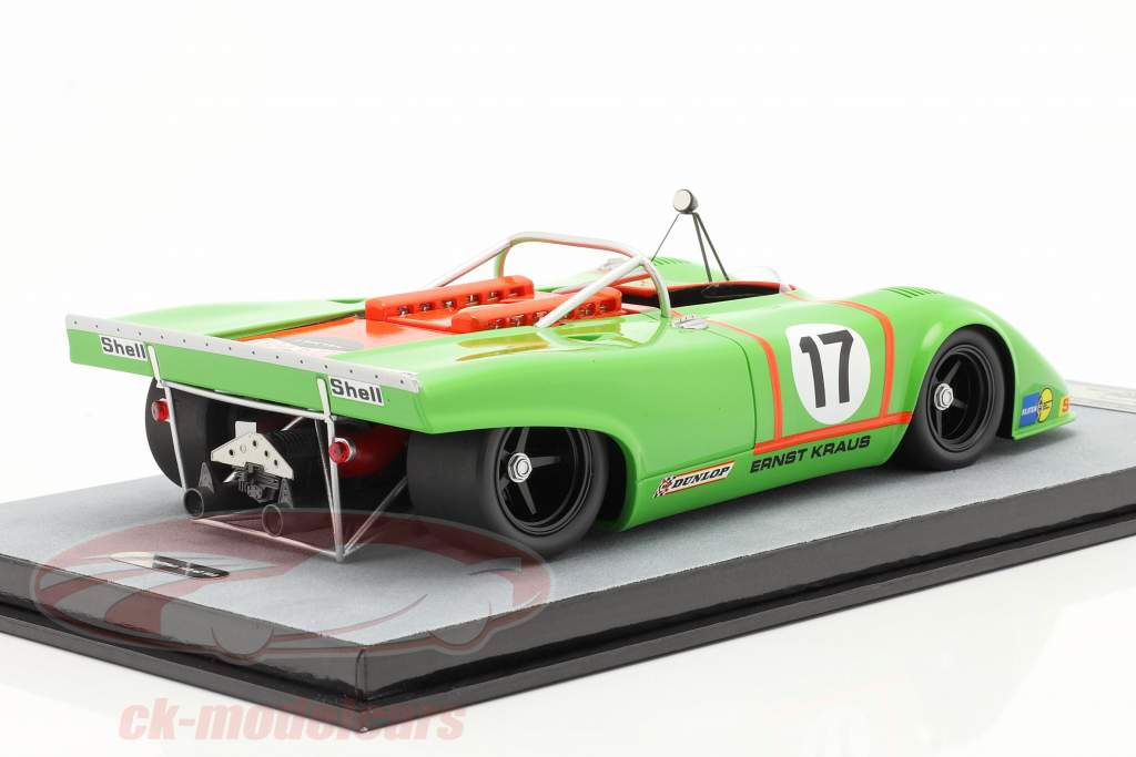 Porsche 917 Spyder #17 4e Silverstone Interserie 1972 Kraus 1:18 Tecnomodel