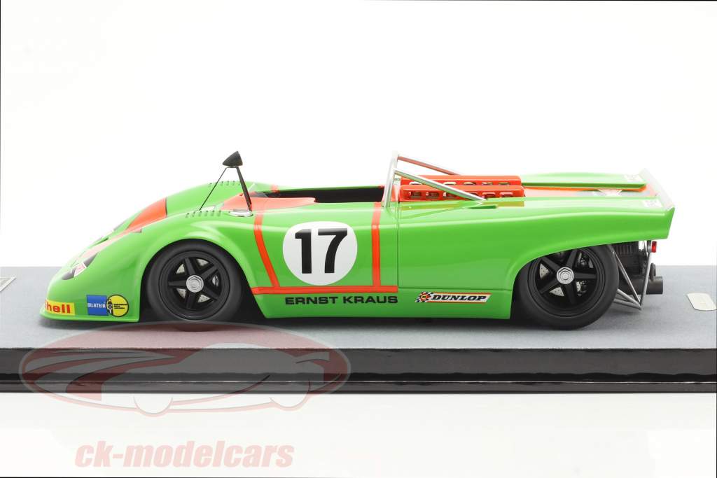 Porsche 917 Spyder #17 4e Silverstone Interserie 1972 Kraus 1:18 Tecnomodel