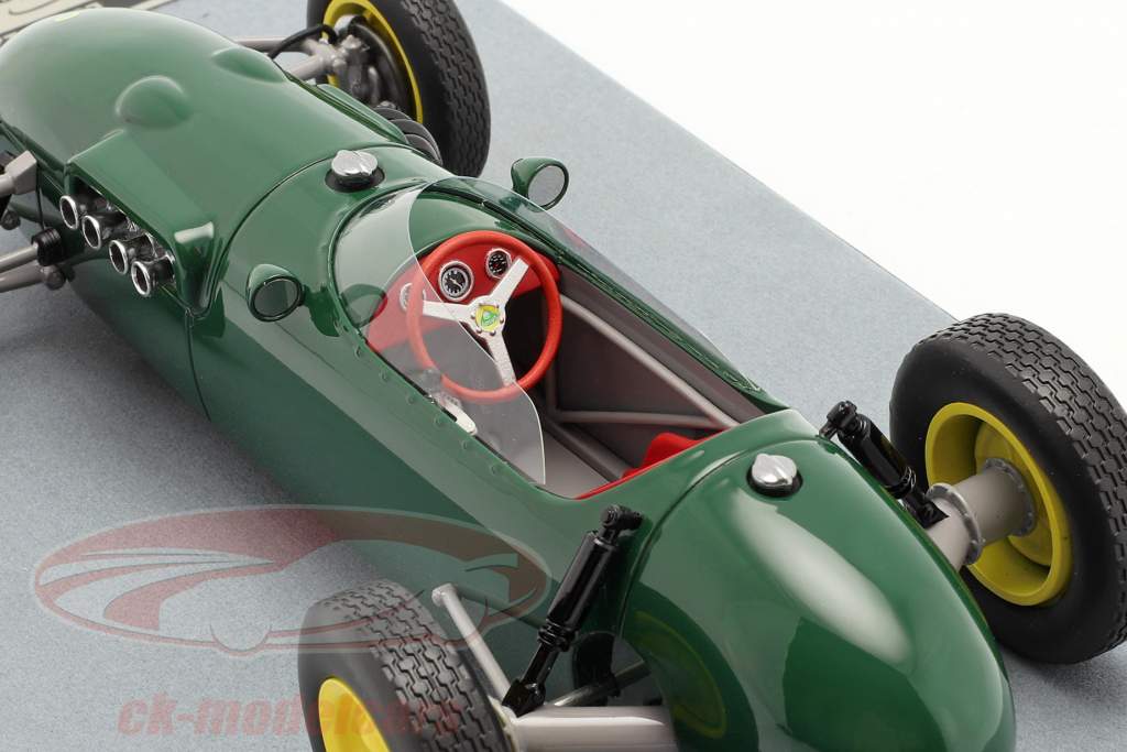 Lotus 12 presse version 1958 Britanique courses vert 1:18 Tecnomodel