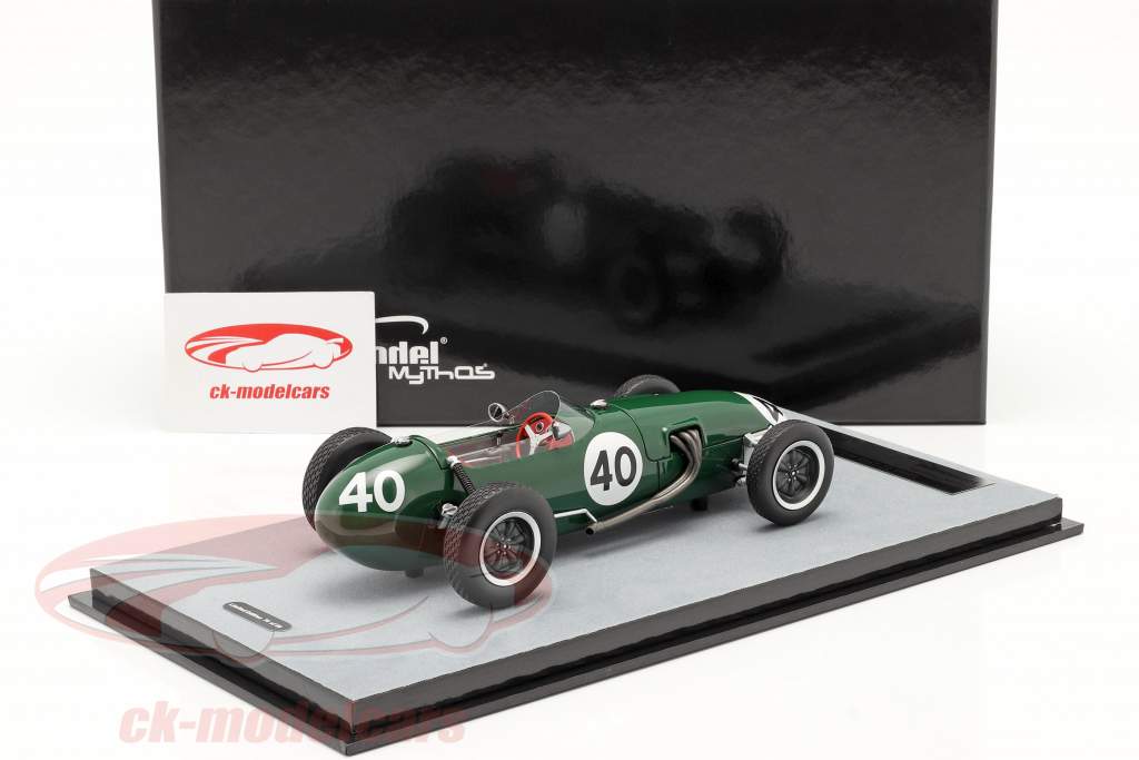 Cliff Allison Lotus 12 #40 4. plads Belgisk GP formel 1 1958 1:18 Tecnomodel