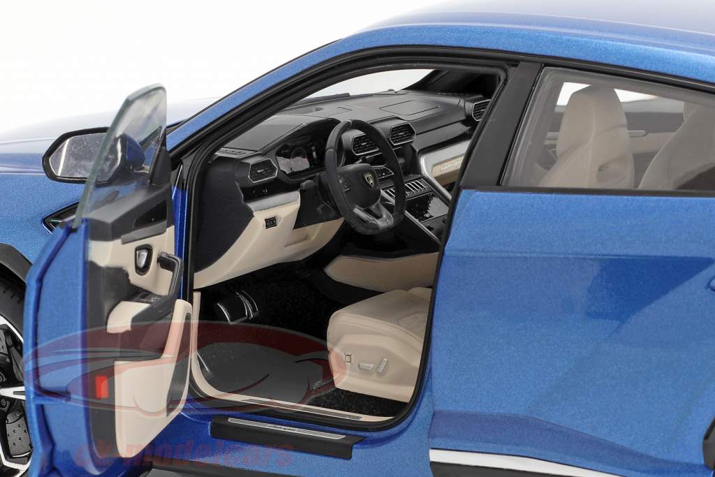 Lamborghini Urus 建设年份 2018 蓝色 金属的 1:18 AUTOart