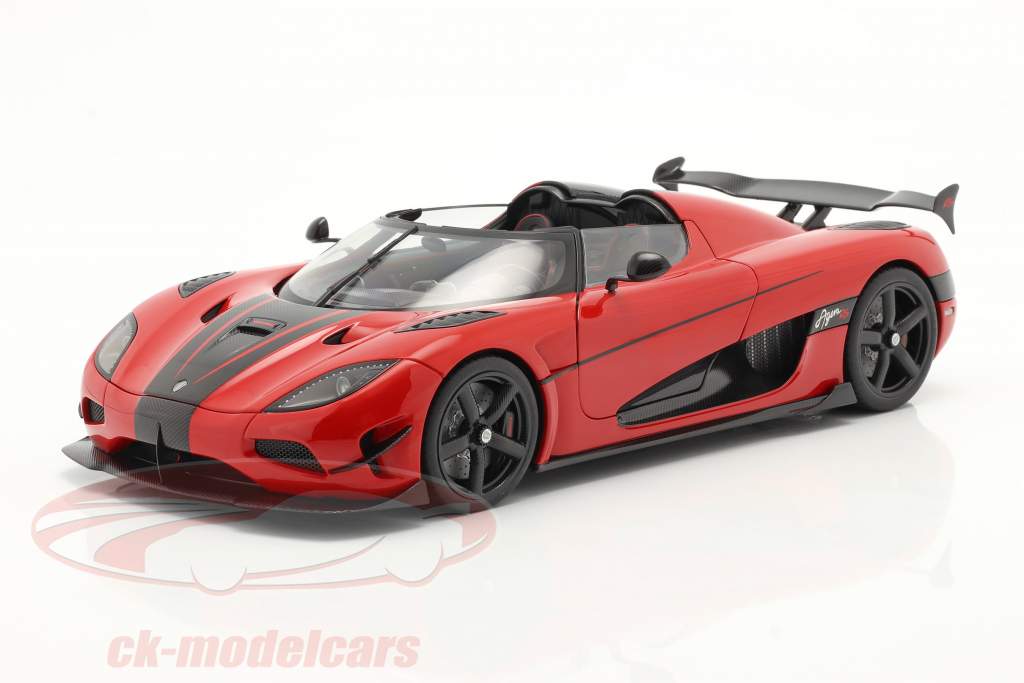 Koenigsegg Agera RS Año de construcción 2015 chile rojo / carbón 1:18 AUTOart