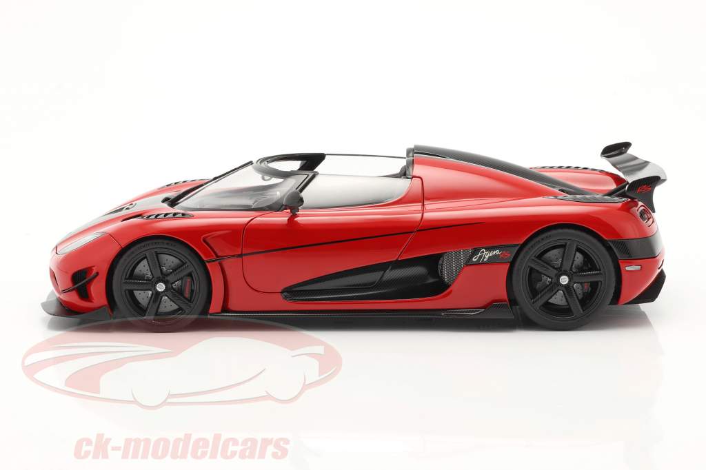 Koenigsegg Agera RS Año de construcción 2015 chile rojo / carbón 1:18 AUTOart