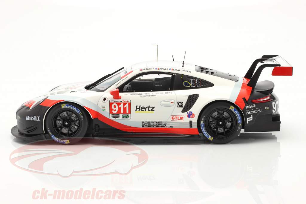 Porsche 911 (991) RSR #911 24h Daytona 2018 Porsche GT Team 1:18 Ixo