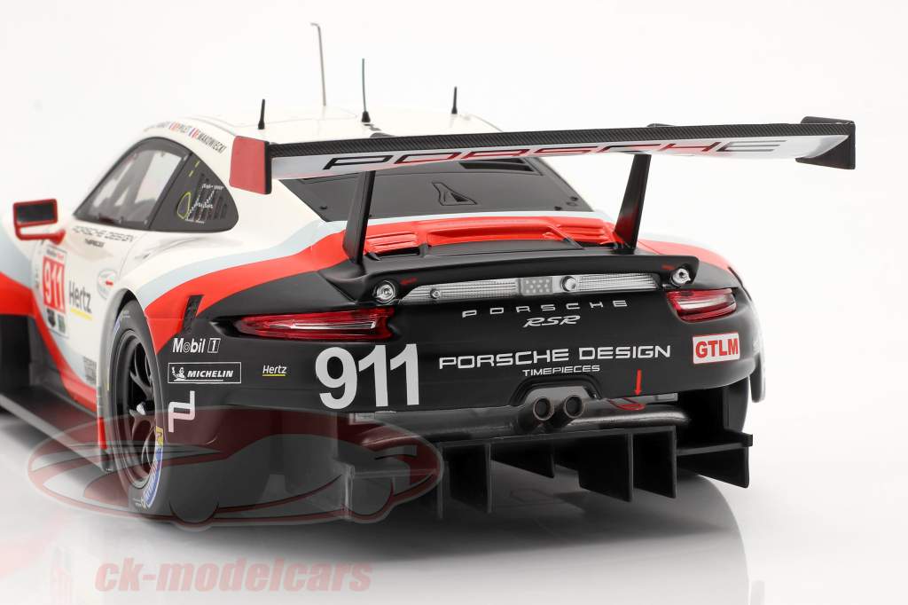 Porsche 911 (991) RSR #911 24h Daytona 2018 Porsche GT Team 1:18 Ixo