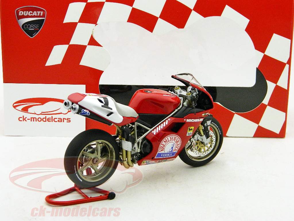 Carl Fogarty Ducati 916 WSB 1995 Champion du Monde / World Champion Minichamps 1:12