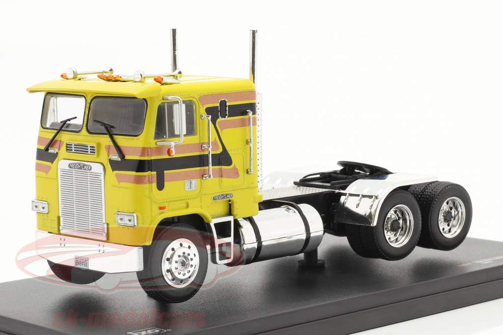 Freightliner FLA Camion Année de construction 1993 jaune 1:43 Ixo