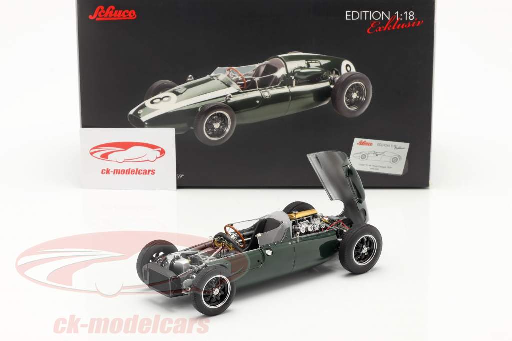Schuco 1:18 ジャック·ブラバムクーパーT51＃8世界チャンピオン