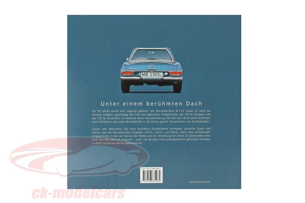 Book: Mercedes-Benz SL "Pagode" - The model series W 113 from 1963 to 1971 by Brian Long