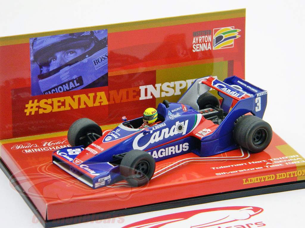 ミニチャンプス トールマン ハート TG183B A.セナ ウェザリング仕様 ミニチャンプス トールマン ハート TG183B A.セナ ウェザリング