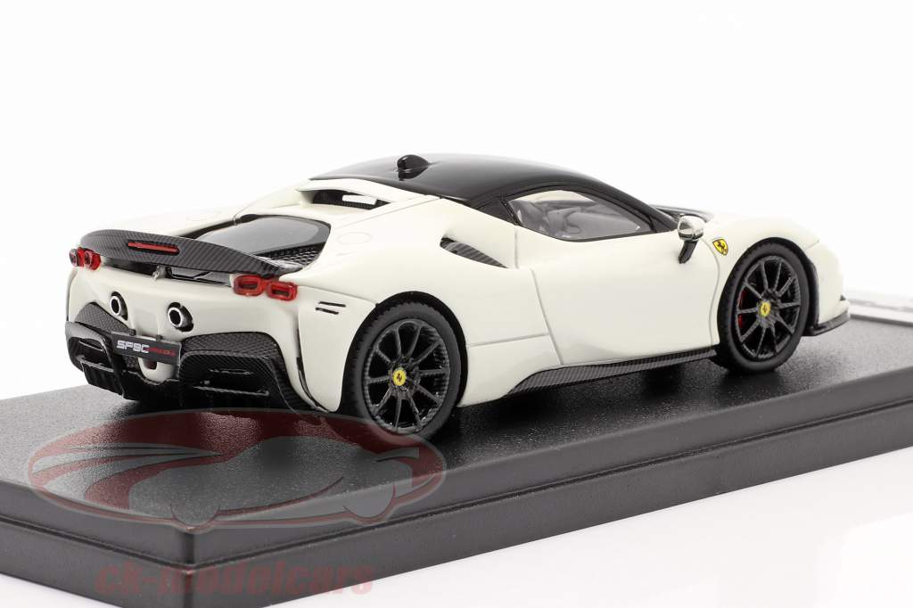 Ferrari SF90 Stradale Byggeår 2019 avus hvid / sort 1:43 LookSmart