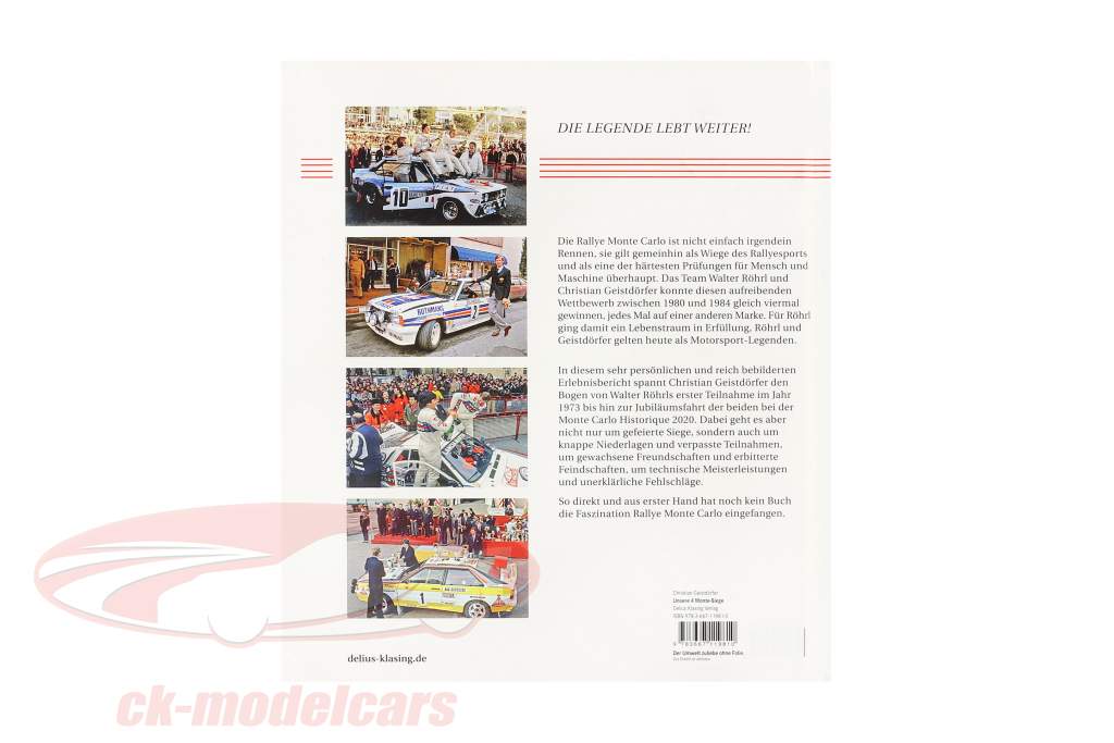 Book: Our 4th Monte victories by Christian Geistdörfer