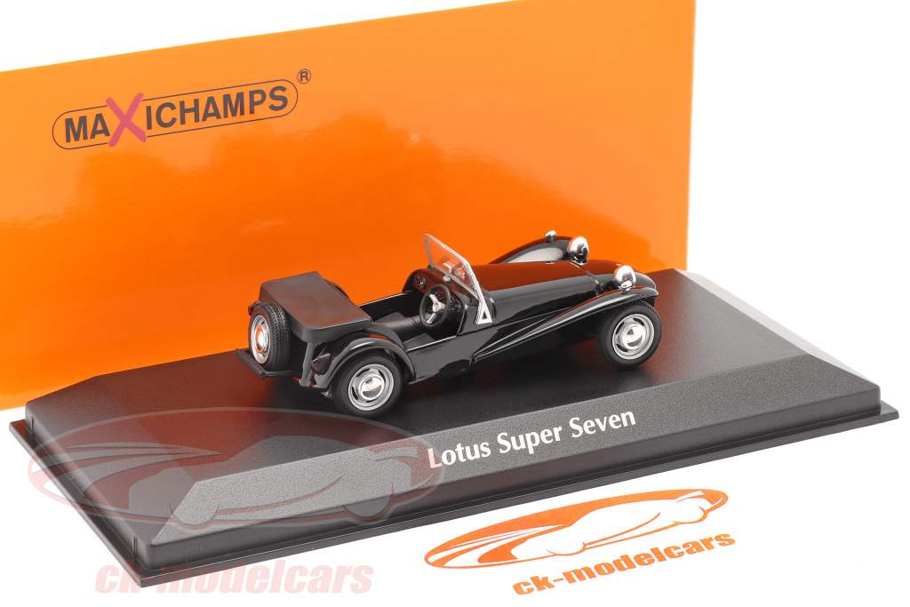 Lotus Super Seven 1968 black 1:43 Minichamps