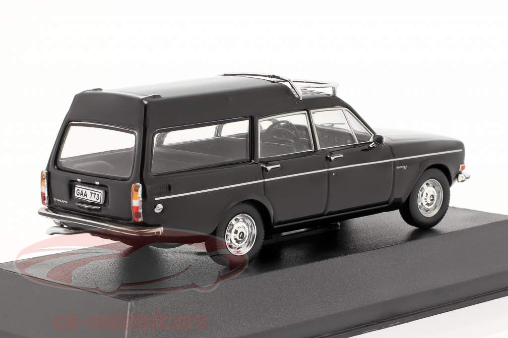 Volvo 145 Express jaar 1969 zwart 1:43 Triple9